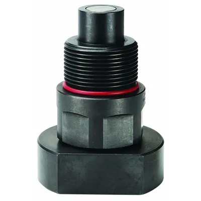 PARKER Hydraulic Quick Connect Hose Coupling: 3/4 in Coupling Size, Steel - Parker FET Series Hydraulic Quick-Connect Coupling Plugs