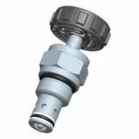 BUCHER HYDRAULICS Cartridge Valve: Screw-In, Screwdriver Adjustment, C10-20 Valve Cavity Size, NFCV (MPN NFCV-10-N-K-0)
