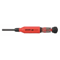 MEGAPRO Multi-Bit Screwdriver: Security Hex/Security Torx/Spanner Tip, 14 Tips, 8 1/2 in Overall Lg (MPN 151TP-B)