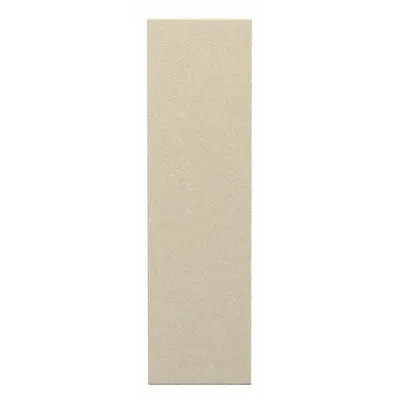 ASI GLOBAL PARTITIONS Partition Column: Plastic Polymer, Pebble, Cream, 82 in Ht, 22 in Wd - Pilasters for Bathroom Partitions