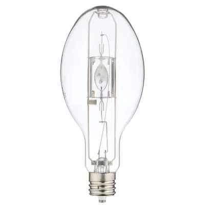 GE LAMPS Bulb: Vertical Base Up +/-15°, ED37, Mogul Screw (EX39), 320 W Watt, 4000K - Mogul Screw Base (EX39) High-Output Lamps