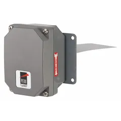 Insertion-style paddle flow switch for detecting flow or no-flow conditions in liquid piping systems. Designed for 3 in pipe size with 1 in NPT connection and stainless steel construction. Contact rating: 10 A @ 120V AC / 360V @ 120V (Pilot Duty). Suitable for use in HVAC, industrial, and combustion system applications.