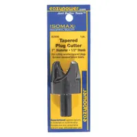 Plug Cutter: 5/8 in Plug Dia, 1 1/2 in Overall Lg, 1/4 in Shank Dia, Straight Shank (MPN 30027)