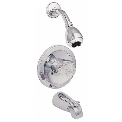 OEM Traditional Tub and Shower Trim Kit - Bathtub Spout & Fixed Showerhead Faucet Combinations
