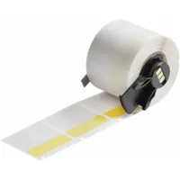 Wraparound Label: 1 1/2 in x 1 1/2 in, 1 1/2 in, Vinyl, Yellow (Matte), 250 Labels Included (MPN M6-32-427-YL)