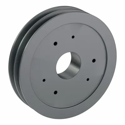 OEM V-Belt Pulley: C105 - Bushed-Bore Cast-Iron V-Belt Pulleys
