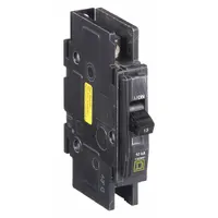 SQUARE D Miniature Circuit Breaker: 15 A, 120/240V AC, Single Phase, 10kA at 120/240V AC, 1 Poles (MPN QOU115HM)