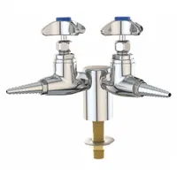 INSTOCK Needle Valve: Needle Valve, Threaded Shank, For Air Media, 2 Handles, 2 Outlets, Cross (MPN GRL2880-132AWSA-A)