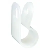 Cable Clamp: Plastic, For 3/8 in Max OD (MPN DC-3/8N)