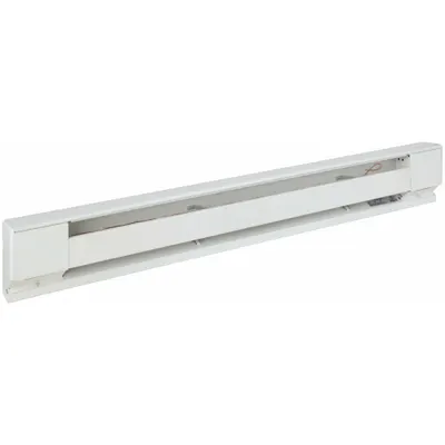 Dayton Electric Baseboard Heater: Commercial Grade, 1000W, Thermostat Not Included - Standard Electric Baseboard Heaters