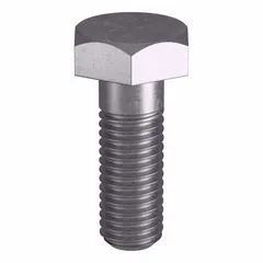 Grade B8 heavy hex bolt made from stainless steel per ASTM A193. Thread size 1/2"-13, length 1-1/2 inches. Dimensional standard ASME B18.2.1. Sold in pack of 10 without nut. Used in high-temperature and high-pressure flanged connections such as piping, valves, and pressure vessels.