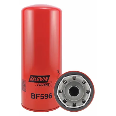 BALDWIN FILTERS Fuel Filter: Spin-On, 4 11/16 in Outside Dia, 1 1/4"-12 Thread Size - Spin-On Fuel Filters