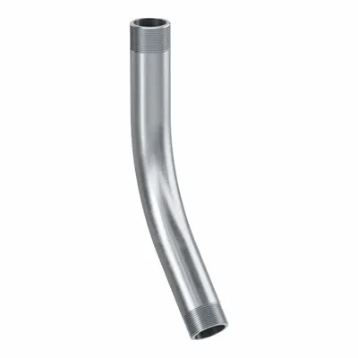 ALLIED TUBE & CONDUIT Elbow, 45 Degrees: 45°, 1 1/2 in Trade Size, Aluminum, Plain - 45° Elbows