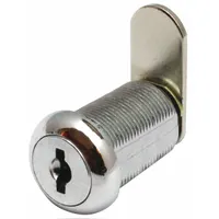 Cam Lock: Std Keyed Cam Lock, Keyed Alike, Zinc Die-Cast, Chrome-Plated, 1 1/2 in Straight Cam Lg (MPN G CR17501209PCSM2)