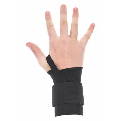 CONDOR Wrist Support: Right, M Ergonomic Support Size, Black - CONDOR Double Strap Wrist Support