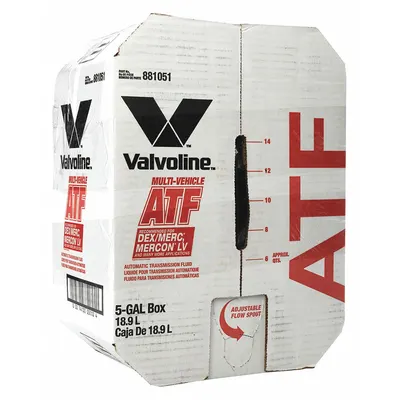 VALVOLINE Automatic Transmission Fluid: ATF, Auto Transmissions, 5 gal Container Size - Automatic Transmission Fluids