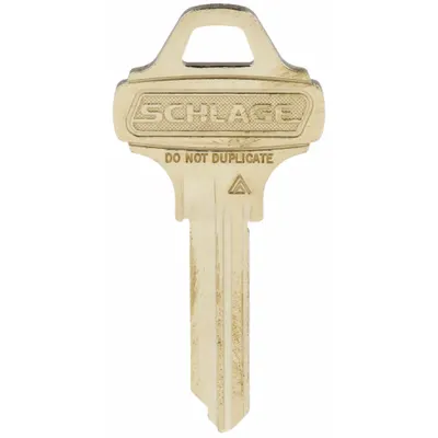 SCHLAGE Cam Lock Master Key (MPN 35-003C145). Key specifications — attr1313954: SCHLAGE. - Master Keys for Cabinet & Drawer Locks