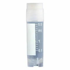 APPROVED VENDOR 3012W Polypropylene Cryogenic Vial, 2 mL, Self-Standing, Sterile