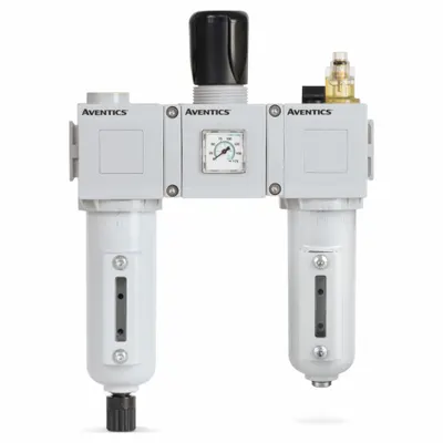 NUMATICS Filter/Regulator/Lubricator Assembly: 1/4 in NPT, 2,020 lpm, 10 bar Max Op Pressure - Numatics Filter, Regulator & Lubricators (FRLs)