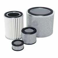 SOLBERG Filter: Fiberglass, 8.52 in Overall Ht, 3 1/2 in Inside Dia, 5 7/8 in Outside Dia, UL850/1