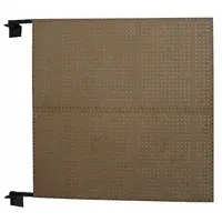 APPROVED VENDOR Pegboard Swing Panel: Round, 9/32 in Peg Hole Size, 48 in x 48 in x 1/4 in, Hardwood