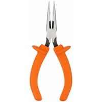 Needle Nose Plier: Insulated, 2 in Max Jaw Opening, 6 7/8 in Overall Lg, 2 in Jaw Lg, 3/32 in Tip Wd (MPN D203-6-INS)
