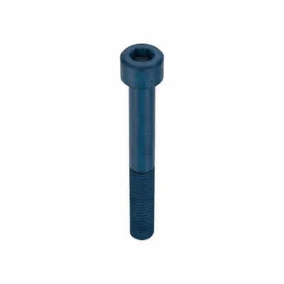 METRIC BLUE Socket Head Cap Screw: M10x1.50 Thread Size, 80 mm Lg, Std, Blue Phosphate - Metric System Standard Socket Head Cap Screws