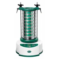 ENDECOTTS Mechanical Sieve Shaker: Vibration, 8 in Sieve Dia Accepted, 8 # of Full Size Sieves Held (MPN OCT200/23050)