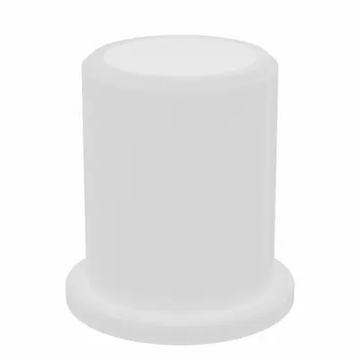 BUNTING BEARINGS Flanged Sleeve Bearing: Nylon, 7/16 in Bore, 9/16 in OD, 3/4 in Overall Lg - General Purpose Plastic Flanged Sleeve Bearings