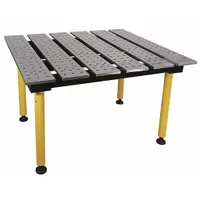 BUILDPRO Welding Table: 36.5 in Ht, 46 in Dp, 47 in Wd, 2,600 lb Wt Capacity, Plain (MPN TMA54746)
