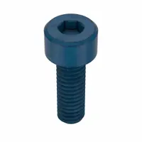 Socket Head Cap Screw: M4x0.70 Thread Size, 12 mm Lg, Std, Blue Phosphate, Alloy Steel, 50 PK (MPN UST176213)