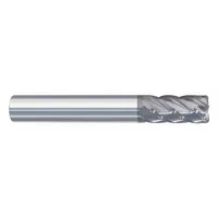 APPROVED VENDOR Corner Radius End Mill: Carbide, nACRo Coated, 5 Flute, 5/16" Mill Dia, 1/2" LOC (MPN 295-010312B)