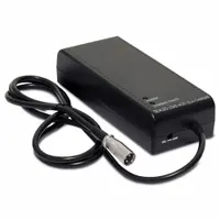 Benchtop charger designed for maintaining and charging 24V gel batteries. Provides 27.4V output for maintaining and 29.6V output for charging at 8A. Suitable for industrial backup power and equipment applications