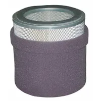 SOLBERG Filter Element: Paper, 14.5 in Overall Ht, 8 in Inside Dia, 11 3/4 in Outside Dia, 374P