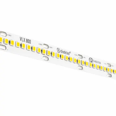 DIODE LED Tape Light Spools: White, Top Bend, 906 lm, 3500K, 16 3/8 ft Lg, 7.2 W Watt - Tape Lights