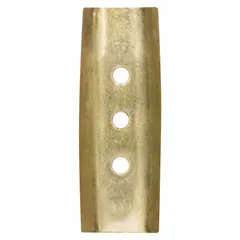 Carbon steel replacement scraper blade with a standard end, measuring 2-1/2 inches overall length. Designed for scraping paint, adhesive, and residue from flat surfaces in construction, painting, and maintenance tasks.