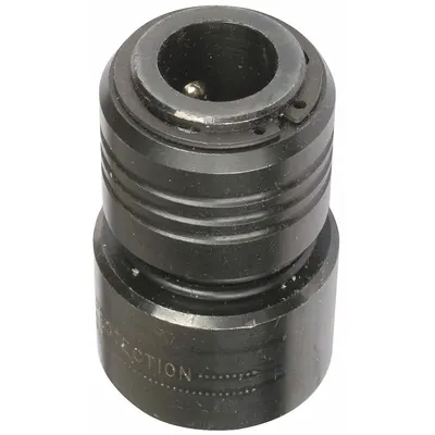 WESTWARD Ball Type Retainer: Ball Retainer, 0.401 in Shank Size - Quick-Change Chisel Retainers