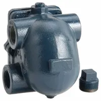 Steam Trap: Cast Iron, 1 in FNPT, 1,150 lb/hr, 175 psi Max., 377°F Max., C Pattern (MPN 175A4)