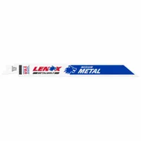 LENOX Reciprocating Saw Blade: 18 Teeth per Inch, 8 in Blade Lg, 0.04 in Blade Thick, 0.39 in Cut Wd (MPN 20563S818R)