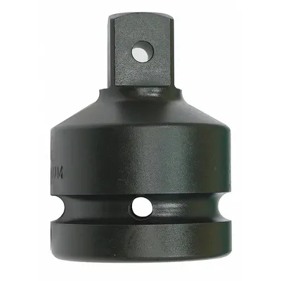 WESTWARD Impact Socket Adapter: 1 in Input Drive Size, Phosphate, 3/4 in Output Drive Size - 1" Drive Impact Socket Adapters