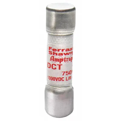 MERSEN Solar Fuse: DCT Series, Fast-Acting, 4 A - Fast-Acting Cylindrical Fuses