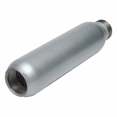 GAST Regenerative Blower Silencer: 2.62 in Outside Dia, Screw On Connection - Mufflers for Regenerative Blowers