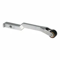 DYNABRADE Contact Arm: 1/2 in Belt Wd, 18 in Belt Lg, Dynafile II Series, 5/8 in Wheel Dia, Crowned (MPN 11360)