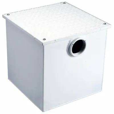 ZURN Lint Interceptor: 155 lb Capacity, 70 gpm Flow Rate, 25 in Overall Wd, 25 in Overall Lg - Solids Interceptors