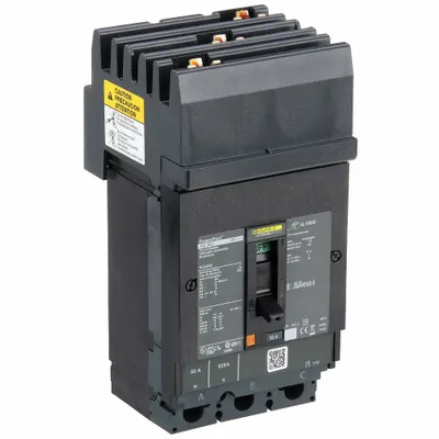 SQUARE D Molded Case Circuit Breaker: 50 A Amps, 65kA at 240V AC, Fixed, Lug, ABC - Square D Molded Case Circuit Breakers for I-Line Panelboards