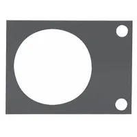 RICE LAKE WEIGHING SYSTEMS Scale Floor Anchor Plate: 6 in Overall Lg, 4 1/2 in Overall Wd, 2 PK (MPN 75819)