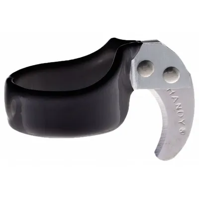 HANDY Ring Knife: 4 cm Overall Lg, Steel, 1 1/2 in Blade Projection Lg, 1 3/4 in Outside Dia - Ring Cutters
