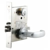 SCHLAGE Door Lockset: Storeroom Lever Locksets, Chrome (MPN L9080P 17A 626 C123)