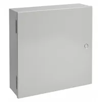 HOFFMAN Enclosure: Steel, 20 in x 20 in x 9 in, NEMA 1, Solid Cover, Hinged, Painted (MPN A20N20BLP)