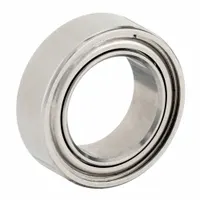 EZO Miniature Ball Bearing: 1810, Dbl Shield, 5/16 in Bore, 1/2 in OD, 0.156 in Wd, 275°F Max Temp (MPN SR1810ZZS A3MC3AF2)